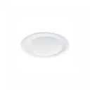 Assiette MM Ø18 cm blanc Quick (1 unité de vente = sac de 20 pièces) (75 unités de vente par carton)