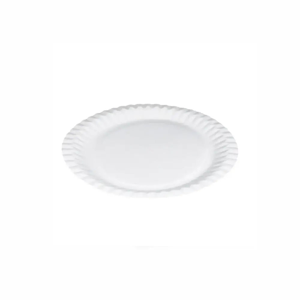 [ASSIETTE_QUICK_GM_Ø23_BLANC] Assiette GM Ø23 cm blanc Quick ( 1 unité de vente = sac de 20 pièces) (50 unités de vente par carton)