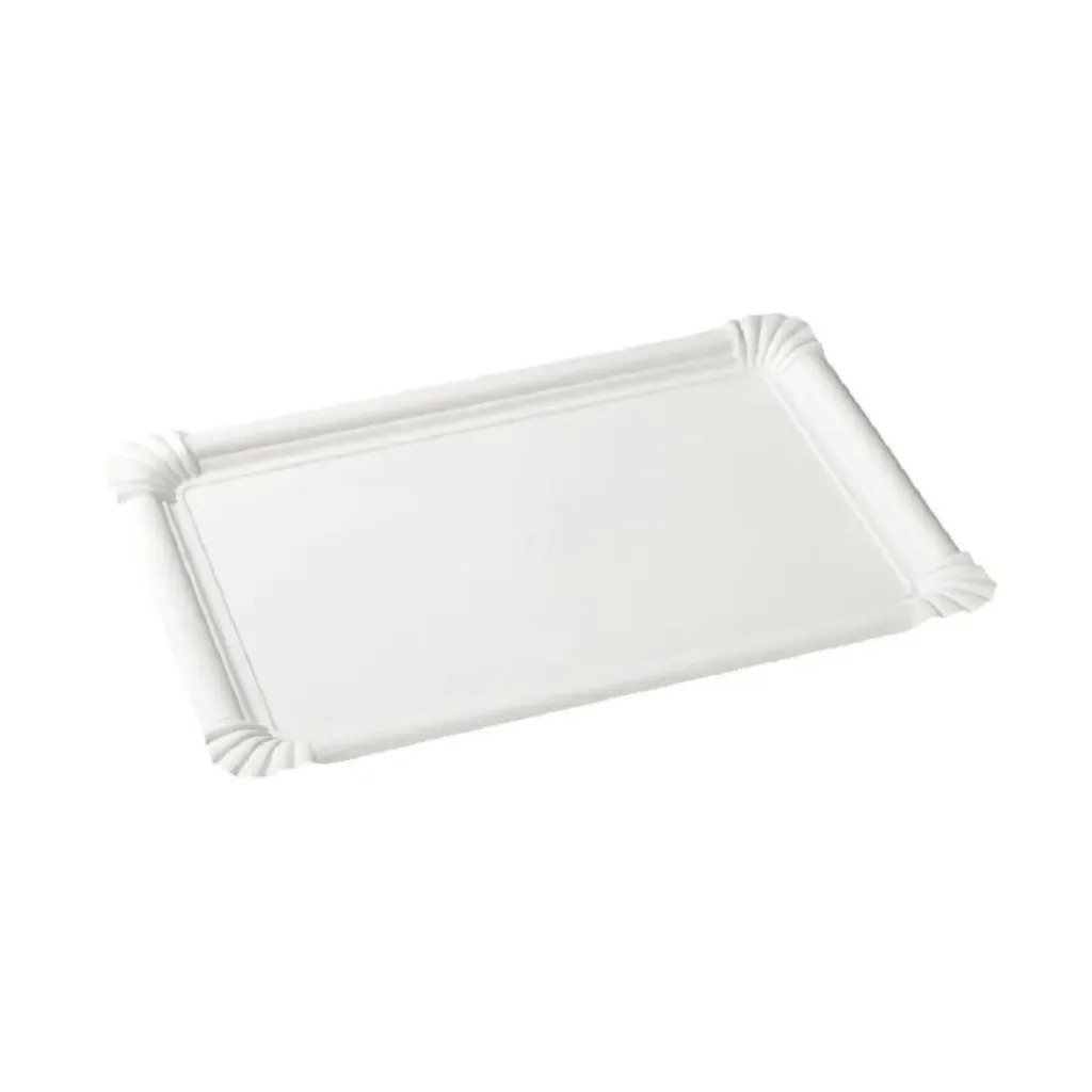 PLATEAU 225*160 BLANC QUICK (1 unité de vente = sac de 20 pièces) (25 unités de vente par carton) ATTESTATION SANITAIRE 2025/212 EA/810/24