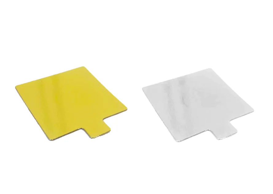 SOUS TARTE TALONETTE CARRE 8*8 ARGENT & DORE QUICK( 1 unité de vente = sacs de 200 pièces)