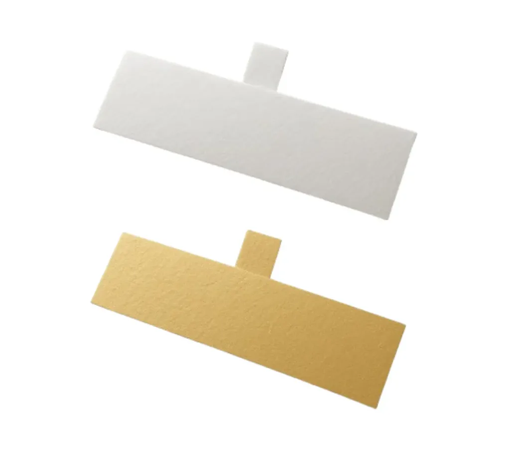 SOUS TARTE TALONETTE RECT 3*12 ARGENT&DORE Quick (1 unité de vente = Sac de 200 pièces)