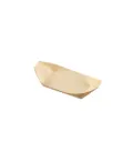 Verrine en bois forme bateau 65 x 42 mm  (100 unités par boîtes) (12 boîtes par carton) PLUS
