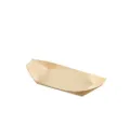 Verrine en bois forme bateau 85 x 55 mm  (100 unités par boîtes) (12 boîtes par carton) PLUS