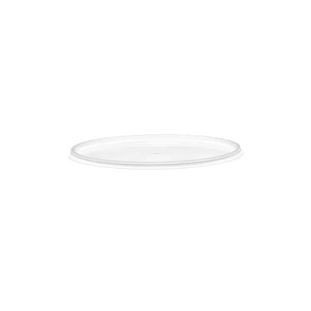 Couvercle rond injection en PP transparent pour seau 5L CV050LT XP ( 100 unités par sac)